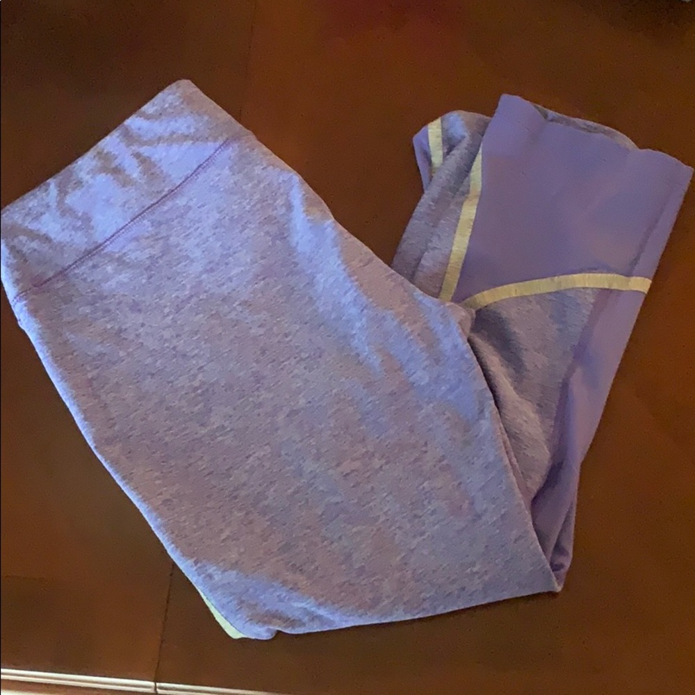North Face violet leggings